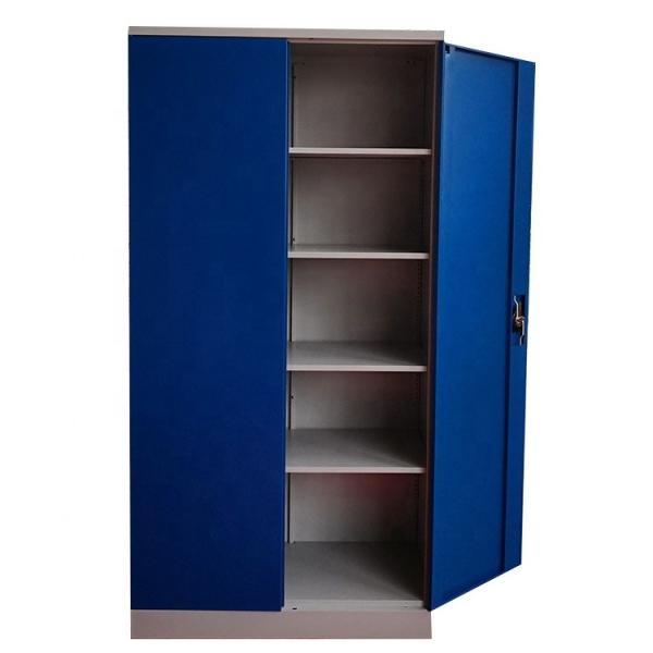 Buy cheap Office 2 Swing Doors 5 Layer Lockable Filing Cabinets from wholesalers