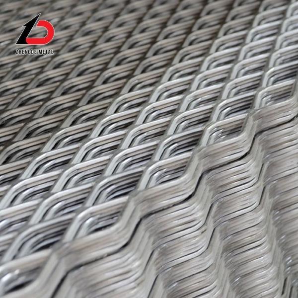 Buy cheap Architectural Decorative Metal Mesh PVC Coated Galvanized Aluminum Stretch Expanded Metal from wholesalers