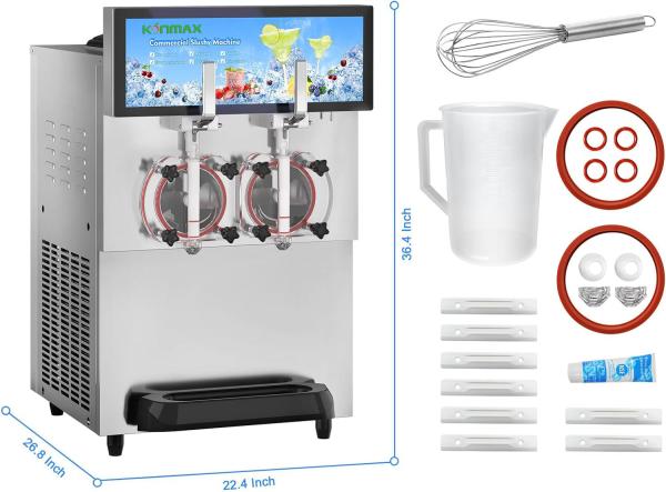 Buy cheap Margarita Icee Machine Slushy Maker Granita Cocktail Milkshake Ice Coffee Machine Coffee Slush Machine from wholesalers