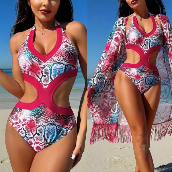 Buy cheap Vacation Striped Swimming Suits Bikini for Beach Holiday from wholesalers