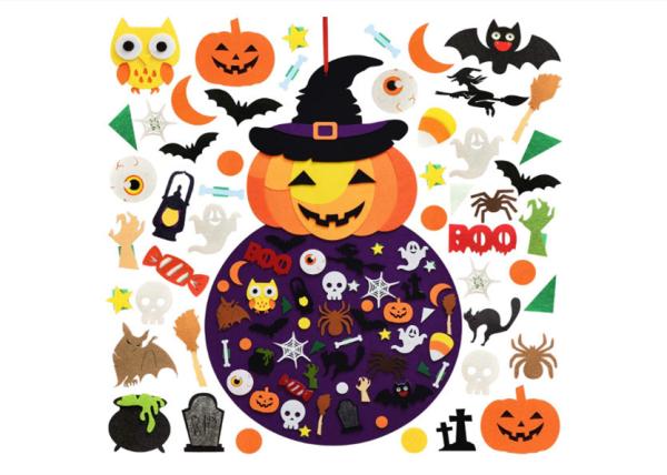 Buy cheap Indoors EN71 Felt Handicraft Halloween Decor For Kids from wholesalers