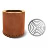Buy cheap Outdoor Camping Fire Pit Corten Steel Wood Burning Stove For Cooking And Heater from wholesalers