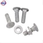 GB Standard Stainless Steel Carriage Bolts Zinc Finish Square Neck Bolts