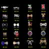 Buy cheap Gold 3D Nail Jewelry,Glitter Butterfly Rhinestones Nail Art Nail Accessories ML1213-1232 from wholesalers