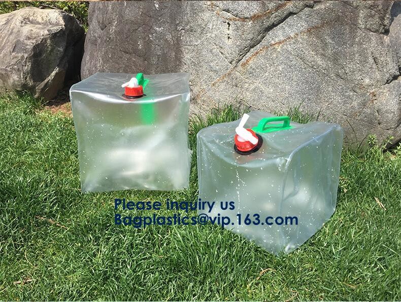 Portable Tank Bag,Drinking Water Bag Water Bags Multicolor Green Portable Food Safety Grade PVC Foldable Water Bags with