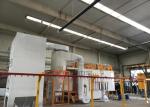 Big Cyclone Automatic Powder Spraying Painting Line For Ventilation Equipment