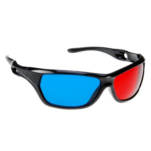 Buy cheap Anaglyph Plastic Red Cyan 3D Glasses Passive For Watching Movie from wholesalers