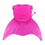Adjustable Mermaid Monofin , Pink Mermaid Swim Fins Kids 6-12 Years Old