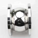 Sanitary Stainless Steel Ball Type Silencing Check Valve for Normal Temperature