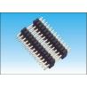 Buy cheap DIP Type Pin Header Connector 2 - 50 Pin Copper Alloy Contact Materials from wholesalers