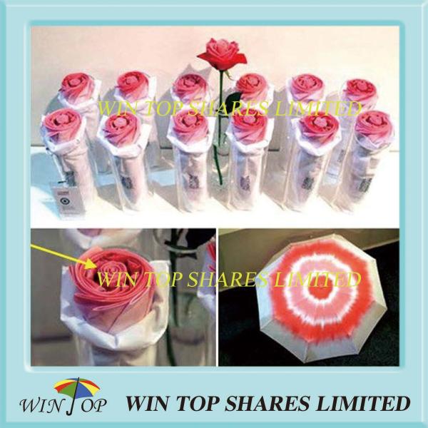 Buy cheap Rose Style Printing Elegant Umbrella from wholesalers