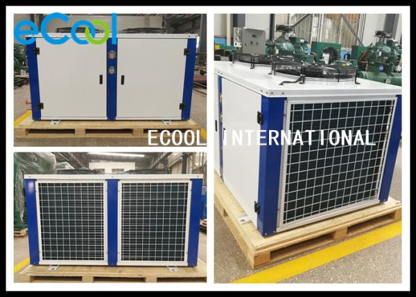 Buy cheap Piston Compressor Freezer Condenser Unit / Powerful Air Conditioner Condenser from wholesalers