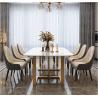Buy cheap Marble Top Hotel Dining Table Fireproof from wholesalers