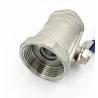 Buy cheap ISO9001 2008 CE Certified Water Valve Stainless Steel Float Ball Valve for Industrial from wholesalers
