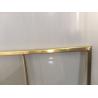 Buy cheap Transparent Kitchen Cabinet Glass Metal Frame Beveled Edge Heat Resistant from wholesalers