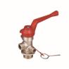 Buy cheap Safety Trolley Fire Extinguisher Valve Surface With Nature Color Chrome / Nickle from wholesalers