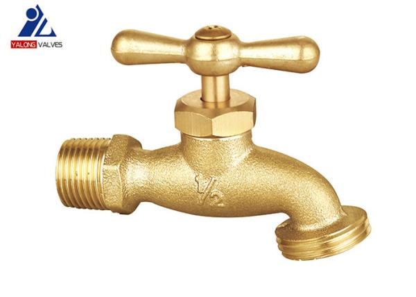 Buy cheap External Thread NBR Brass Stopcock Valve Bibcock 1.6Mpa from wholesalers