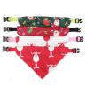 Buy cheap C507 Wholesale Christmas Custom Printed Personalized Diy Logo Adjustable Dog Pet Bandana Collar from wholesalers