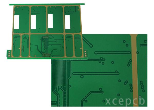 Buy cheap Vias filled Rogers 4003 Multilayer PCB Boards Fabrication Half hole from wholesalers