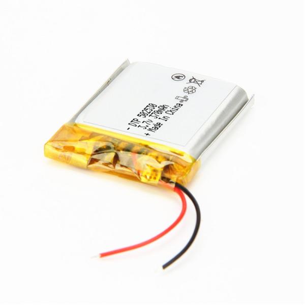 Buy cheap 502530 Rechargeable Lithium Ion Polymer Battery Pack 3.7V 370mAh from wholesalers