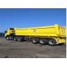 Buy cheap 3 Axles 40-80 Tons Hydraulic Side Box Tipper Dumper Dump Semi Trailer Best Choice from wholesalers