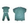 Buy cheap PP SMS Microporous Disposable Isolation Gowns Safety Coverall Clothing from wholesalers