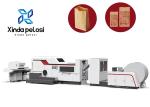 380V 50Hz Automatic Kraft Food Paper Bag Production Machine With Flat Handle