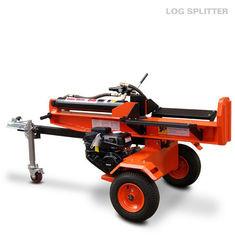 Buy cheap Gas Engine Woods Log Splitter , Firewood 22 Ton Horizontal Log Splitter from wholesalers