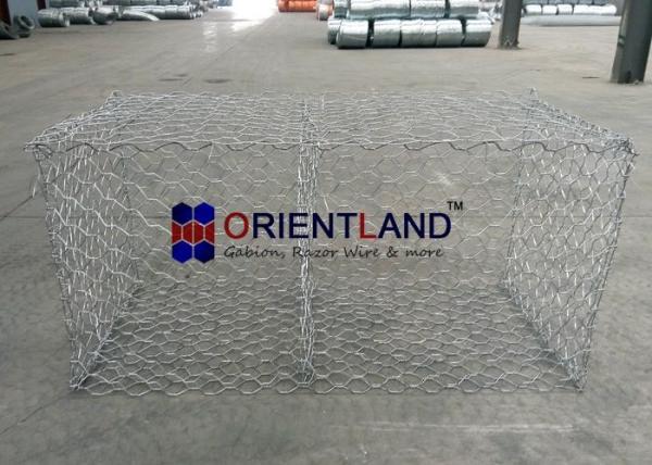 Buy cheap Slope Protection Retaining Wall Gabion Wire Baskets 2.0/2.7/3.0/4.0mm Wire Gauge from wholesalers