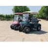Buy cheap Electric Hydraulic Brake Type 4 Seater Golf Cart Maximum Speed Of 25 Mph from wholesalers