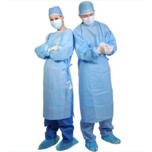 Buy cheap Impervious Disposable Patient Exam Gowns Lightweight Reinforced Fabrication from wholesalers