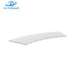 Stainless Steel Conveyor Chain Plate With Nylon Strength For Sideflex Conveying