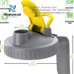 Manufacturer Customized Coffee Juice Pot Flip Lid Cap Pour Spout Lid