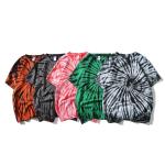 Buy cheap Anti Wrinkle Casual Oversized Tie Dye T Shirt 100% Cotton Jersey Fabric from wholesalers