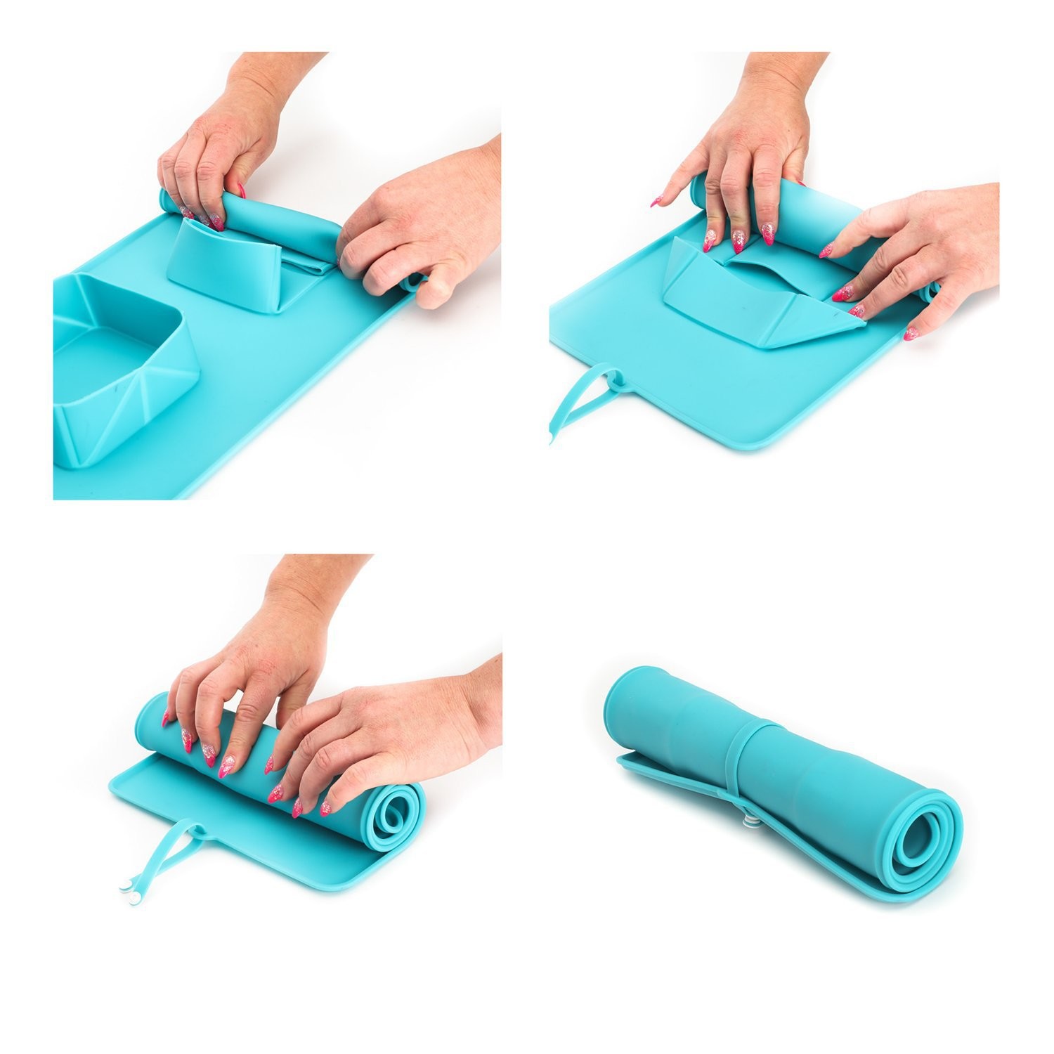 Silica Gel Pet Travel Water Bottle Stylish Folding Slip Proof