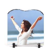 Buy cheap 20 x 20 CM Sublimation Rock Stone Slate On Upper Opening For Wedding Gift Photo product