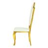 Buy cheap Luxurious Golden SS Frame Hot Leaf Shape Wedding Banquet Chair from wholesalers