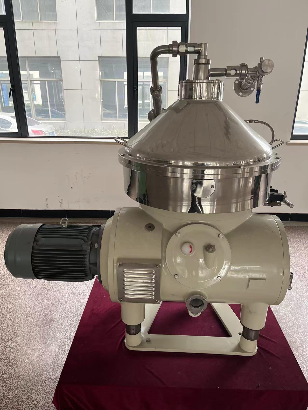 Two Phase Centrifugal Separator Machine Crude Marine Coolant Oil Disc Centrifuge