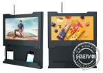 Wifi 5G Wall Mount LCD Screen Mobile Phone Charging Station 15.6 Inch 1366*768