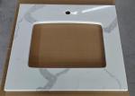 22" Wide Calcutta Quartz Bathroom Vanity Tops Anti - Stain Quartz Tile