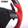 Buy cheap Mercedes W172 W204 C43 AMG Steering Wheel Custom Carbon Fiber Red Alcantara from wholesalers