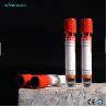 Buy cheap Vacuum Plain Red Top Blood Tube No Additive For Collection And Storage from wholesalers