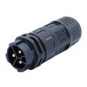 Buy cheap 250V 10A Nylon Electronic M12 Waterproof Connector 2-5P IP67 Rating Customized from wholesalers