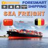 Buy cheap 40ft China To Belgium International Sea Freight Services from wholesalers
