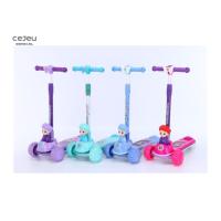 Buy cheap 55*17*39CM Baby Kick Scooter 3 Position Adjusted Princess Kick Scooter With PU product