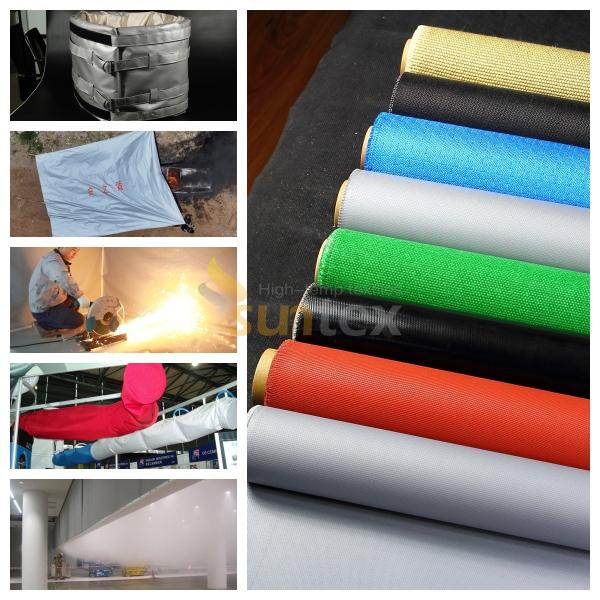 Buy cheap Silicone Coated Fiberglass Fabric With Excellent Abrasion And Corrosion Resistance from wholesalers