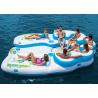 Buy cheap Adult Giant Relaxation Inflatable Party Island , 7 Person Inflatable Floating Island / Raft from wholesalers