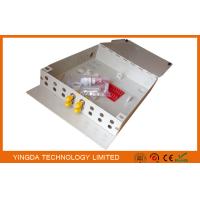 Buy cheap Indoor Floor Fiber Customer Terminal Box Metal Wall mount , ST Optical product