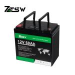 12V 50Ah 3000 Cycles Rechargeable Battery Module 4S1P Rechargeable Battery Pack