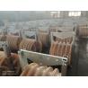 Buy cheap 508 X 75 Mm Three Sheaves Transmission Line Mc Nylon Conductor Stringing Pilot Block from wholesalers